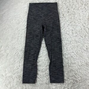 Lululemon Align Crop *21" Wee Are From Space Dark Carbon Ice Grey